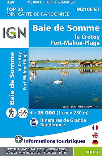 Baie de Somme - Le Crotoy - Fort-Mahon-Plage mini (2106ET): M2106ET (TOP 25)