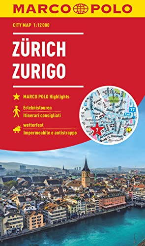 MARCO POLO Cityplan Zürich 1:12.000 MARCO POLO Cityplan Zürich 1:12.000