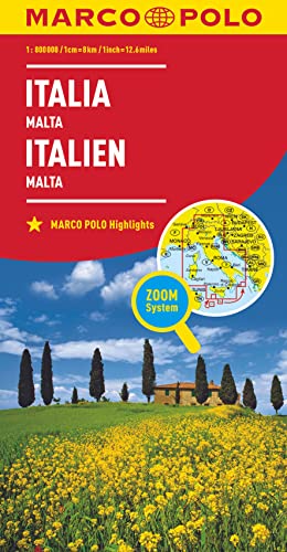 MARCO POLO Länderkarte Italien 1:800.000: Malta
