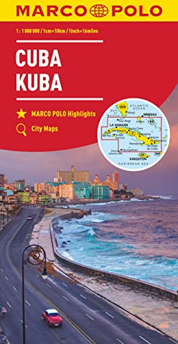 MARCO POLO Kontinentalkarte Kuba 1:1 Mio.: Mit Marco Polo Highlights und City Maps von MAIRDUMONT