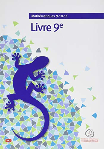 Mathématiques 9-10-12: Livre 9e