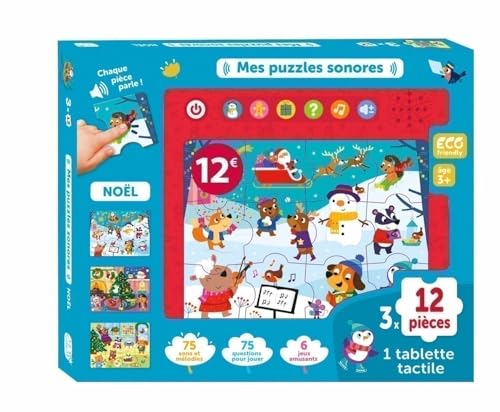 MES PUZZLES SONORES - NOËL MES PUZZLES SONORES - NOËL von 1 2 3 SOLEIL