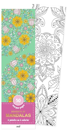 Marque-pages - Bouquets de mandalas: 50 marque-pages à peindre ou à colorier Marque-pages - Bouquets de mandalas: 50 marque-pages à peindre ou à colorier von MERCILESLIVRES