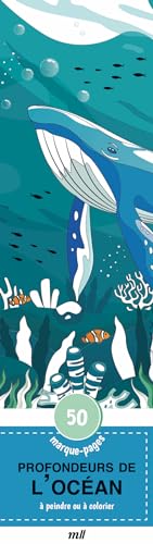 Marque-pages - Profondeurs de l'océan: 50 marque-pages à peindre ou à colorier, pour soi ou à offrir ! von MERCILESLIVRES