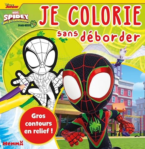 Marvel Spidey et ses amis extraordinaires - Je colorie sans déborder (Miles Morales): Dino-Webs von HEMMA