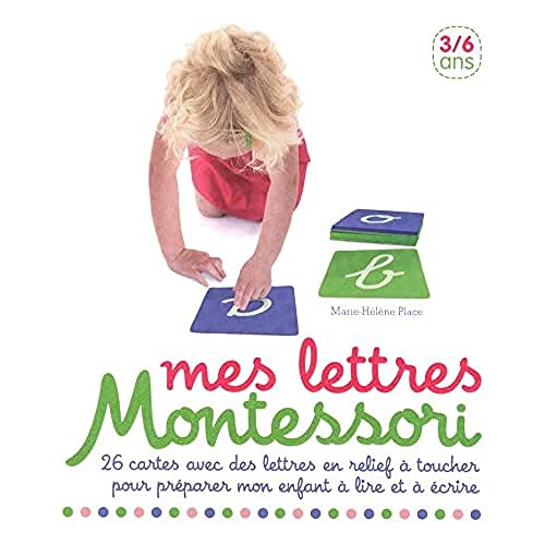 Mes lettres rugueuses Montessori 3/6 ans