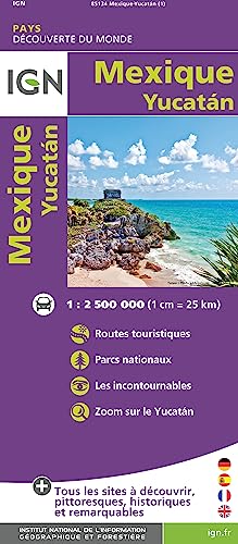 Mexico / Yucatan (85134) (Découverte des Pays du Monde, Band 85134) von Institut Geographique National