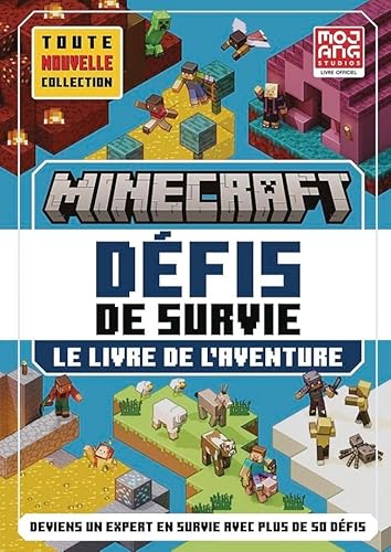Minecraft Défis de survie: Le livre de l'aventure von GALLIMARD JEUNE