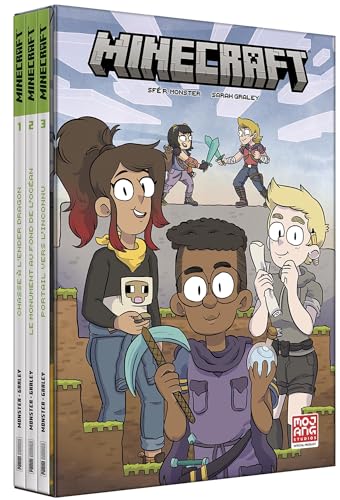 Minecraft La BD Officielle : Chasse à l'Ender Dragon - Coffret intégrale Minecraft La BD Officielle : Chasse à l'Ender Dragon - Coffret intégrale