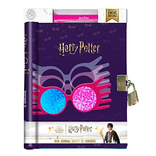 Harry Potter - Mon journal secret Luna Lovegood (avec encre invisible): Avec un stylo à encre invisible