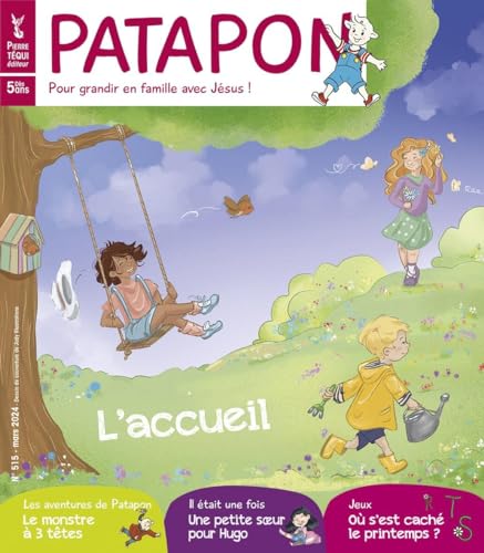 Patapon mars 2024 n°515 - L'accueil du printemps - l'adoption et l'accueil du printemps von Pierre Téqui (Editions)
