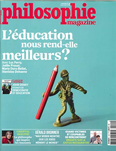 Philosophie Magazine N 122 - l'Education Nous Rend Meilleur ? Septembre 2018
