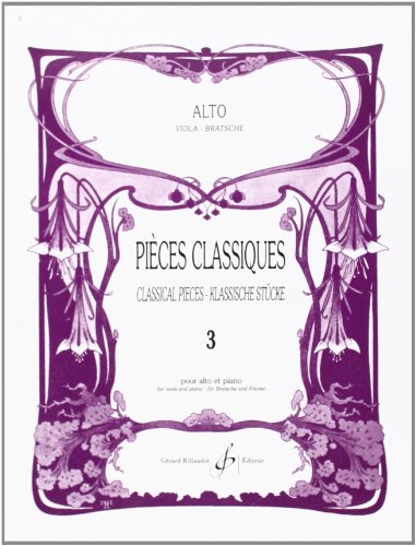 Pieces Classiques Volume 3 Pieces Classiques Volume 3