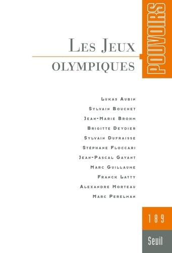 Pouvoirs, n°189. Les Jeux olympiques von SEUIL