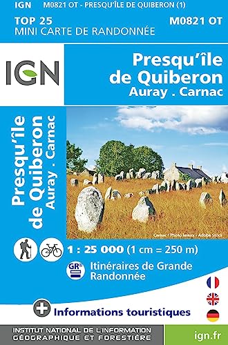 Presqu'ile de Quiberon mini Auray / Carnac (0821OT) (TOP 25)