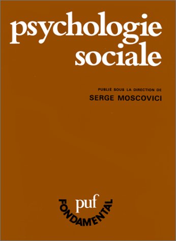 Psychologie sociale von PUF