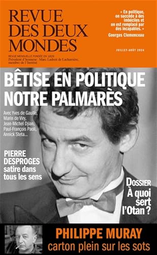 Revue des Deux Mondes Juillet 2024 - Les rois de l'humour (volontaires ou pas)
