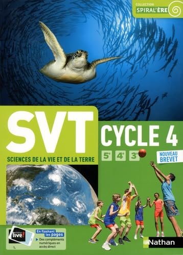 Sciences de la Vie et de la Terre - Cycle 4 - Manuel Elève Grand Format - 2017 von NATHAN