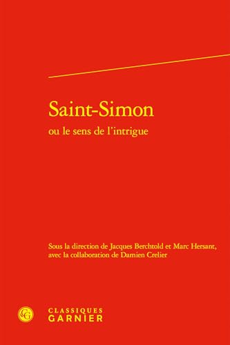 Saint-Simon Saint-Simon von CLASSIQ GARNIER