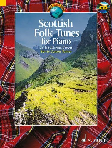 Scottish folk tunes +CD (32 pièces traditionnelles) --- Piano