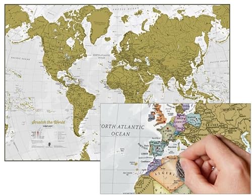 Scratch the World: Scratch Map of the World Scratch the World: Scratch Map of the World