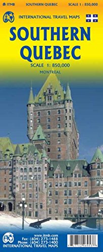 Southern Quebec 1:850.000: Montreal