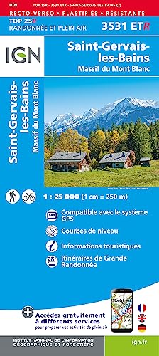 St-Gervais-Les-Bains / Massif du Mont Blanc (3531ETR) (TOP 25R)