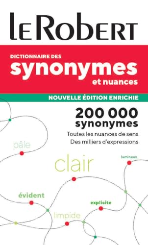 Synonymes et nuances - poche von LE ROBERT