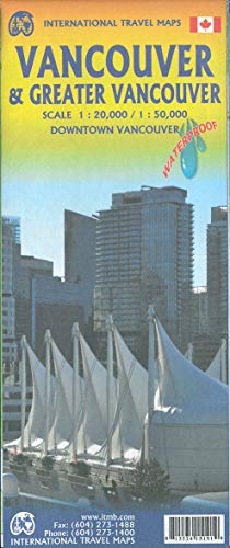Vancouver / Greater Vancouver: Downtown Vancouver. Waterproof. Waterproof Vancouver / Greater Vancouver: Downtown Vancouver. Waterproof. Waterproof von ITMB Publishing