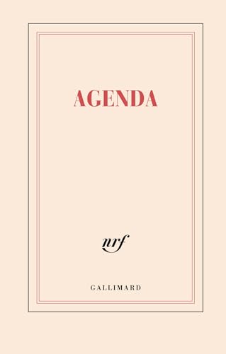 Agenda littéraire janv. à déc. 2025 (papeterie)