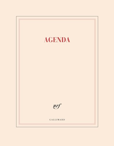 Agenda littéraire sept. 2024-déc. 2025 (papeterie)