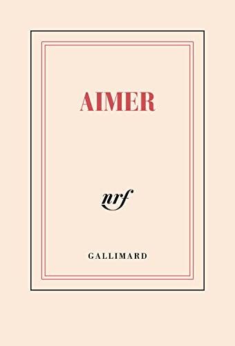Carnet poche "Aimer" (papeterie) von GALLIMARD