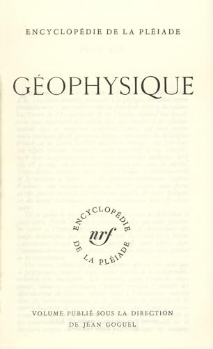 Géophysique Géophysique