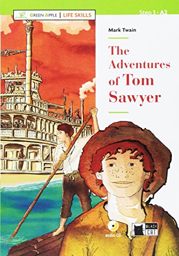 Adventures of Tom Sawyer+cd: The Adventures of Tom Sawyer + CD + App + DeA LINK (Green Apple - Life Skills)
