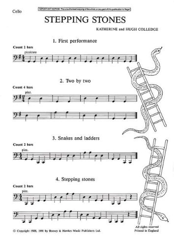 Stepping Stones Violoncelle von Boosey & Hawkes Publishers Ltd.