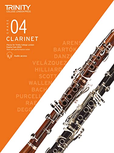 Trinity College London Clarinet Exam Pieces from 2023: Grade 4 Trinity College London Clarinet Exam Pieces from 2023: Grade 4