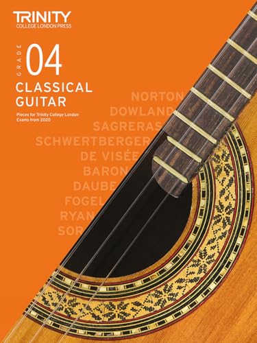 Trinity College London Classical Guitar Exam Pieces 2020-2023: Grade 4