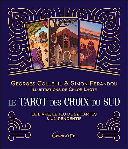 Le tarot des Croix du Sud - Coffret - Le livre, le jeu de 22 cartes & un pendentif Le tarot des Croix du Sud - Coffret - Le livre, le jeu de 22 cartes & un pendentif von GRANCHER