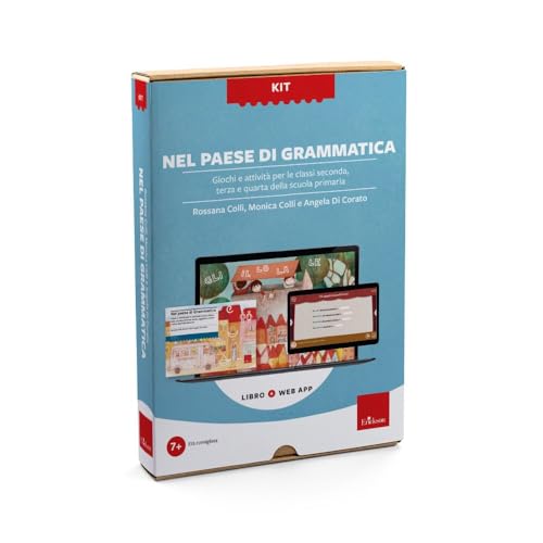 Nel paese di Grammatica. Giochi e attività per le classi seconda, terza e quarta della scuola primaria. Kit. Con WebApp (Software didattico) von Erickson