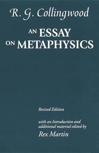 An Essay on Metaphysics: Revised edition with introduction and additional material von Oxford University Press