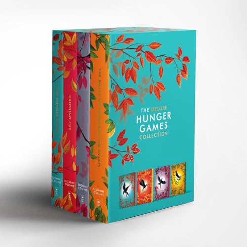 Deluxe Hunger Games Collection (4 book set): The Hunger Games / Catching Fire / Mockingjay / The Ballad of Songbirds and Snakes von Scholastic Ltd.