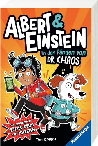 Albert & Einstein. Spannender Rätselkrimi zum Mitraten, Band 1: In den Fängen von Dr. Chaos (Lustiges Rätselbuch ab 8 Jahre) von Ravensburger Verlag GmbH