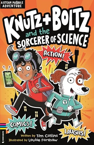 Knutz and Boltz and the Sorcerer of Science: A STEAM Puzzle Adventure (Adventures of Knutz and Boltz) von Buster Books