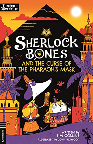Sherlock Bones and the Curse of the Pharaoh's Mask: A Puzzle Quest (Adventures of Sherlock Bones, 2) von Buster Books