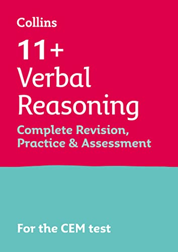 11+ Verbal Reasoning Complete Revision, Practice & Assessment for CEM: For the 2024 CEM Tests (Collins 11+ Practice)