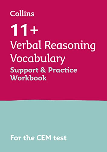 11+ Verbal Reasoning Vocabulary Support and Practice Workbook: For the 2024 CEM Tests (Collins 11+)