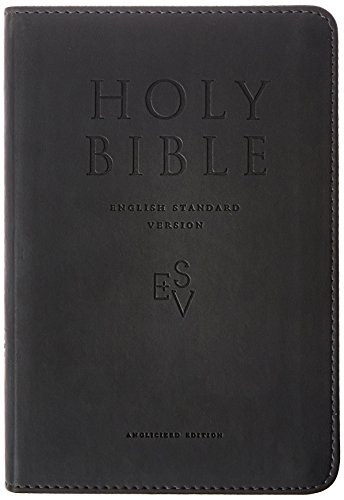 Holy Bible: English Standard Version (ESV) Anglicised Black Compact Gift edition