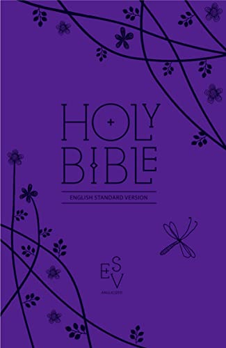 Holy Bible: English Standard Version (ESV) Anglicised Purple Compact Gift edition with zip von HarperCollins Publishers