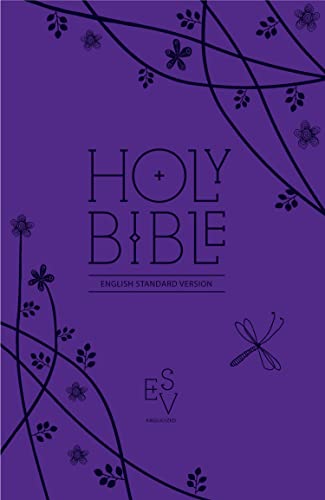 Holy Bible: English Standard Version (ESV) Anglicised Purple Compact Gift edition with zip von Collins