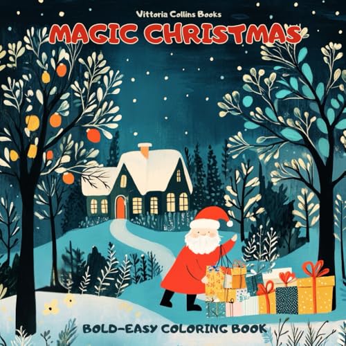 Magic Christmas: A Creative Holiday Escape with 50 Beautiful Images for Teens and Adults von Independently published